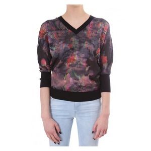 Ted Baker Tamela Holographic Halftone Sweater Size 0 Extra Small